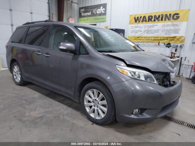 TOYOTA SIENNA 2015 5tddk3dcxfs105281