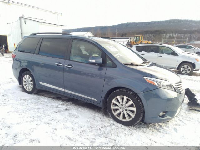 TOYOTA SIENNA 2015 5tddk3dcxfs110108