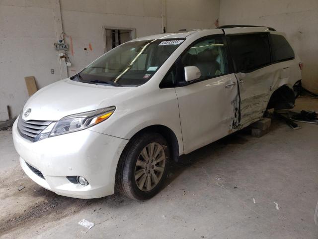 TOYOTA SIENNA XLE 2015 5tddk3dcxfs114062