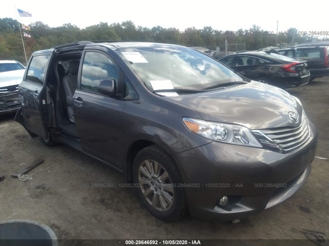 TOYOTA SIENNA 2015 5tddk3dcxfs118077