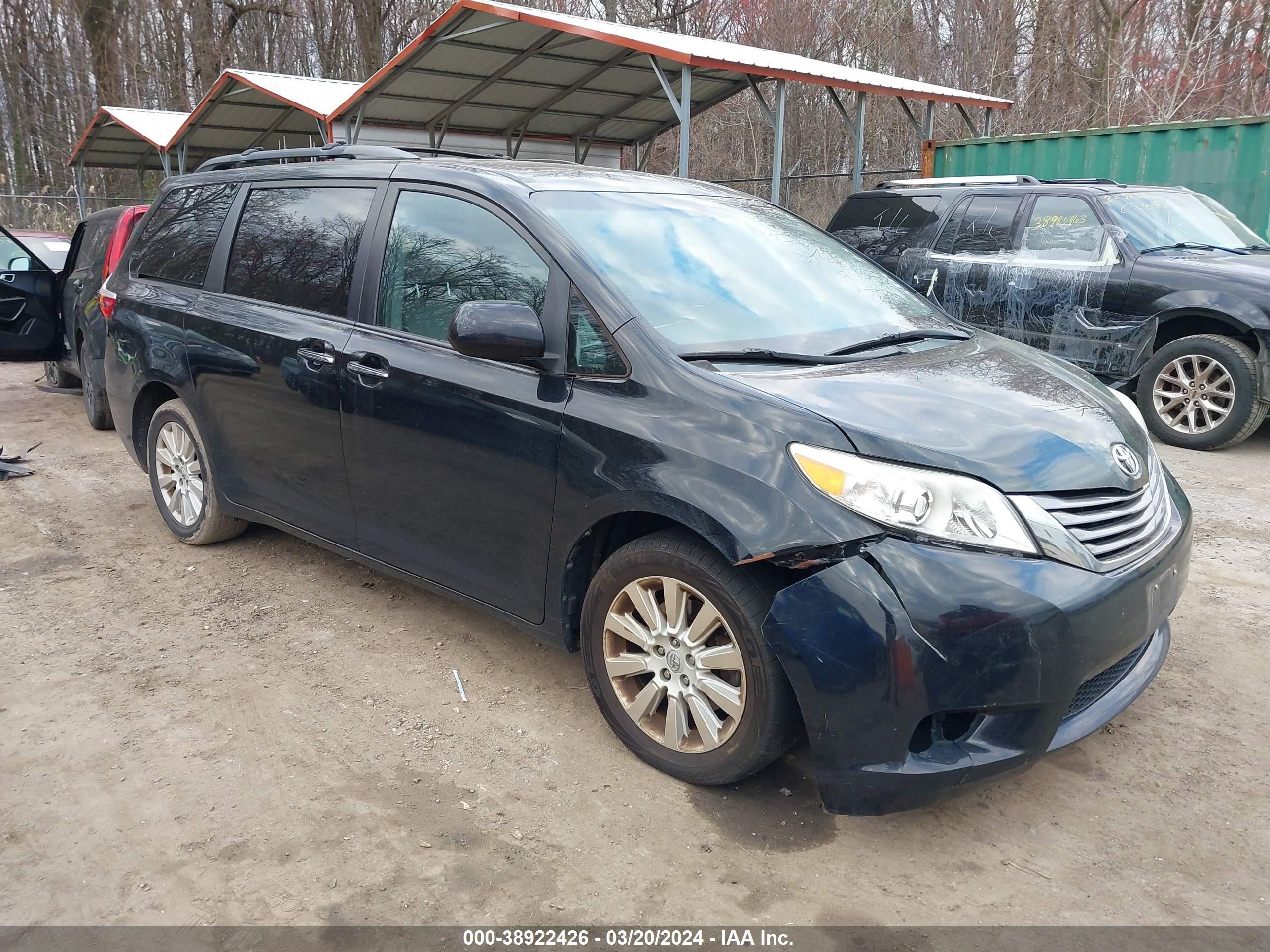 TOYOTA SIENNA 2015 5tddk3dcxfs125336