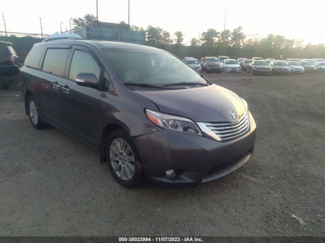 TOYOTA SIENNA 2016 5tddk3dcxgs130702