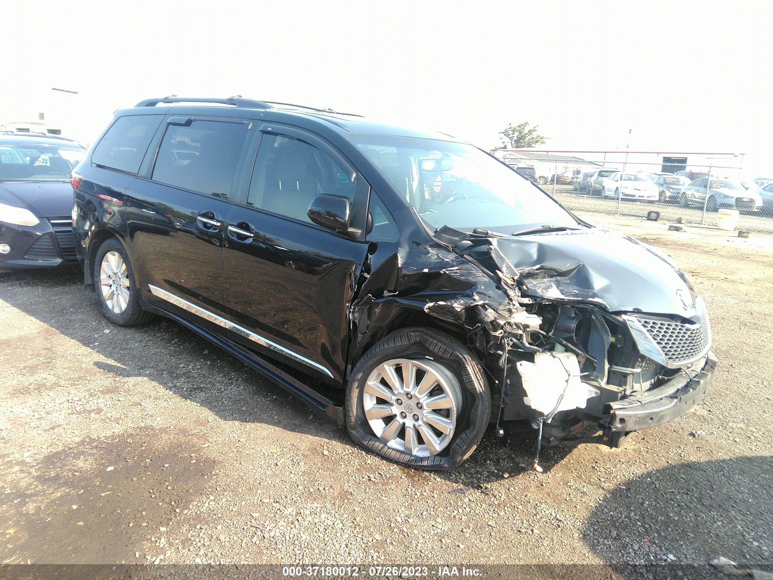 TOYOTA SIENNA 2016 5tddk3dcxgs131770