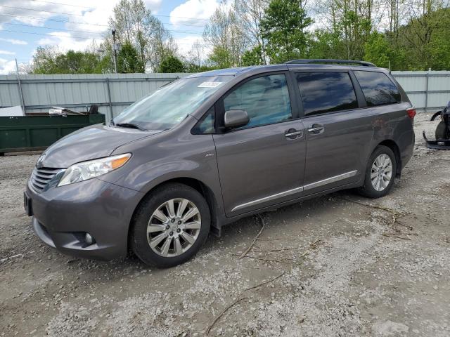 TOYOTA SIENNA XLE 2016 5tddk3dcxgs133017