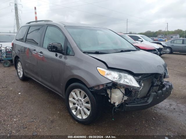 TOYOTA SIENNA 2016 5tddk3dcxgs133132