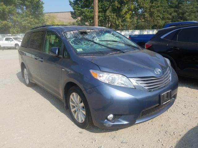 TOYOTA SIENNA XLE 2016 5tddk3dcxgs141859