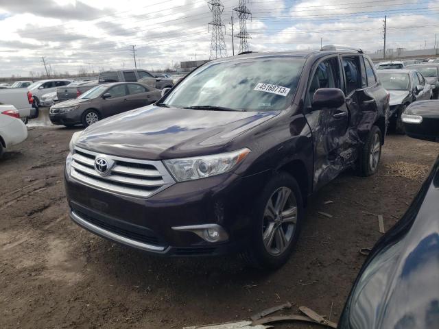 TOYOTA HIGHLANDER 2011 5tddk3eh0bs082548