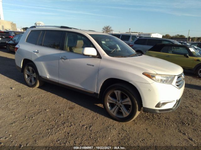 TOYOTA HIGHLANDER 2012 5tddk3eh0cs113346