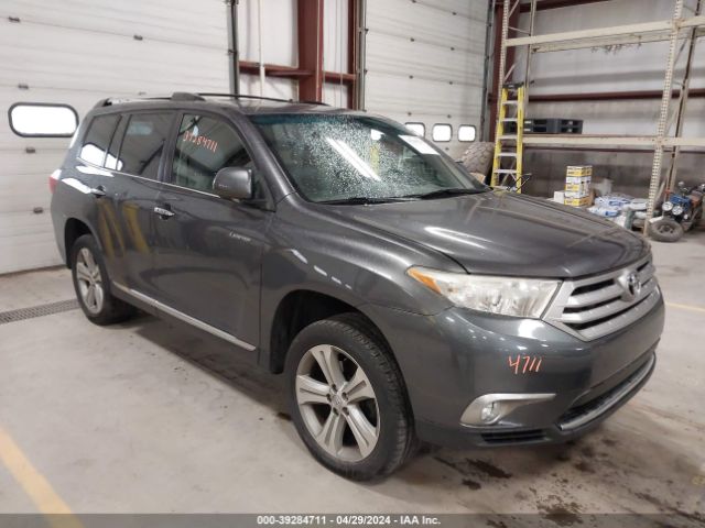 TOYOTA HIGHLANDER 2012 5tddk3eh0cs114710