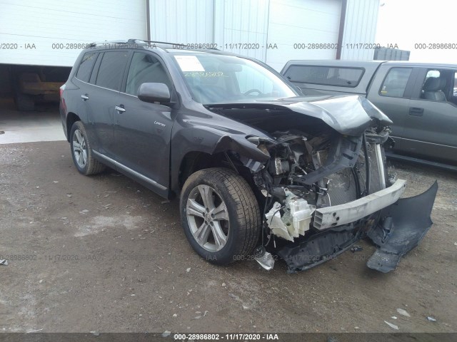 TOYOTA HIGHLANDER 2012 5tddk3eh0cs117154