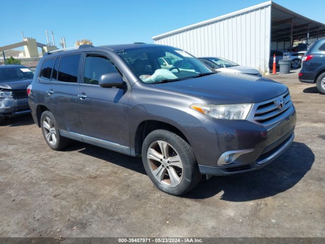 TOYOTA HIGHLANDER 2012 5tddk3eh0cs117672