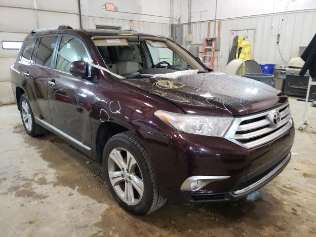 TOYOTA HIGHLANDER 2012 5tddk3eh0cs124637