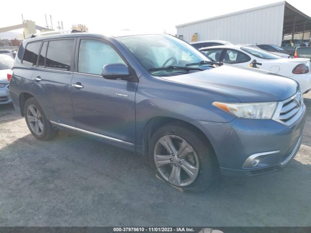 TOYOTA HIGHLANDER 2012 5tddk3eh0cs147092