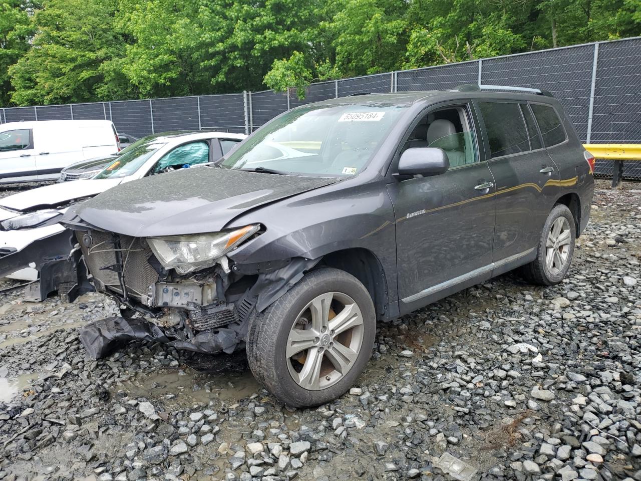 TOYOTA HIGHLANDER 2012 5tddk3eh0cs161364