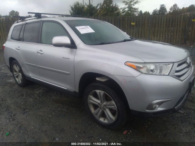 TOYOTA HIGHLANDER 2012 5tddk3eh0cs166547