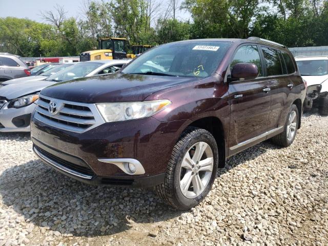 TOYOTA HIGHLANDER 2012 5tddk3eh0cs169951