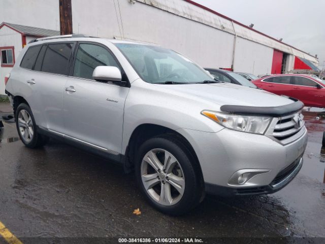 TOYOTA HIGHLANDER 2013 5tddk3eh0ds192194