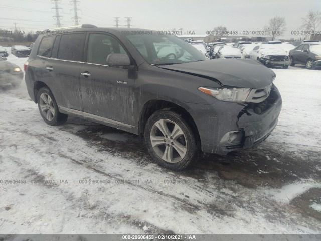 TOYOTA HIGHLANDER 2013 5tddk3eh0ds215425