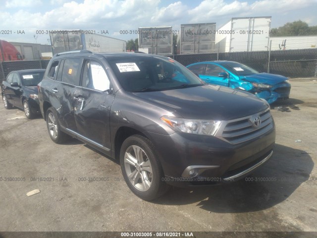 TOYOTA HIGHLANDER 2013 5tddk3eh0ds218423