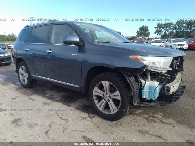 TOYOTA HIGHLANDER 2013 5tddk3eh0ds221452