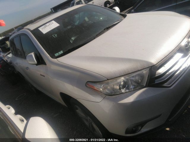 TOYOTA HIGHLANDER 2013 5tddk3eh0ds262339