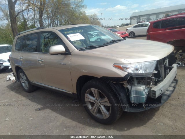 TOYOTA HIGHLANDER 2013 5tddk3eh0ds271588