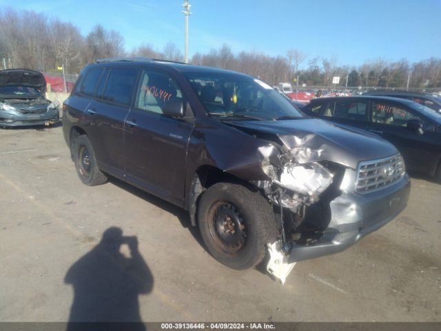 TOYOTA HIGHLANDER 2010 5tddk3eh1as003760