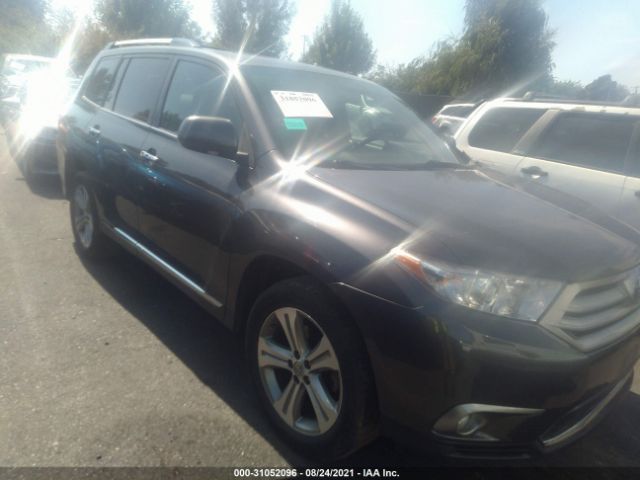 TOYOTA HIGHLANDER 2011 5tddk3eh1bs077424