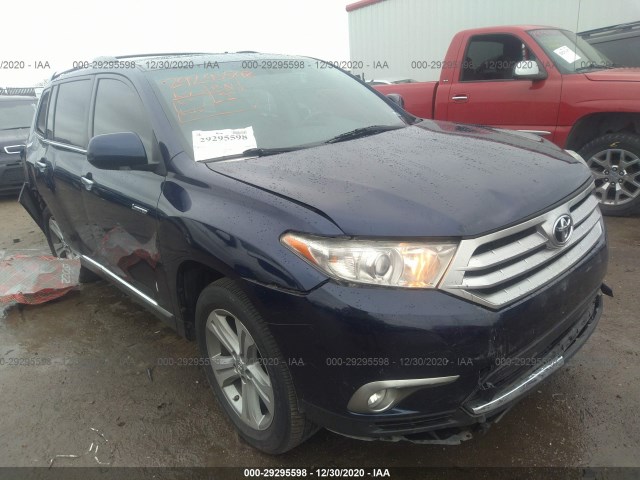 TOYOTA HIGHLANDER 2012 5tddk3eh1cs103991