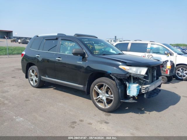 TOYOTA HIGHLANDER 2012 5tddk3eh1cs128065