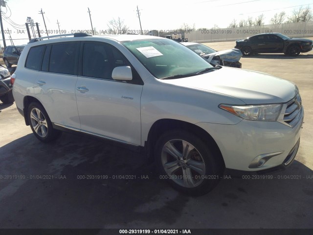 TOYOTA HIGHLANDER 2012 5tddk3eh1cs164340