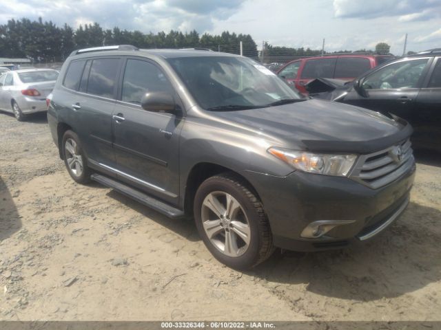 TOYOTA HIGHLANDER 2013 5tddk3eh1ds194133