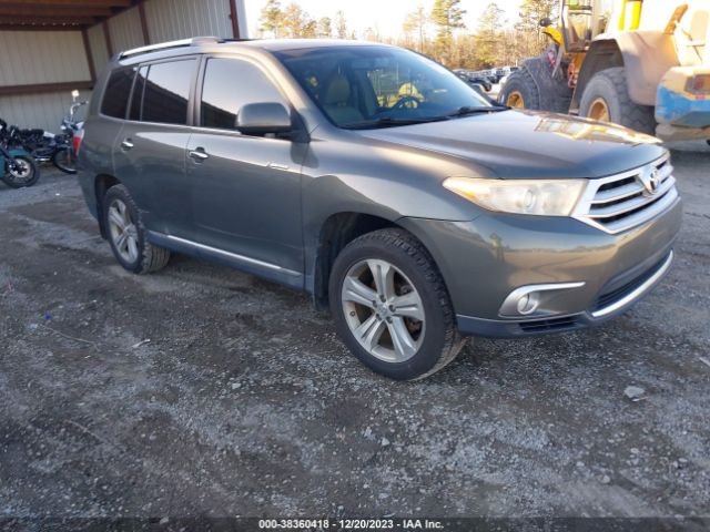 TOYOTA HIGHLANDER 2013 5tddk3eh1ds196903