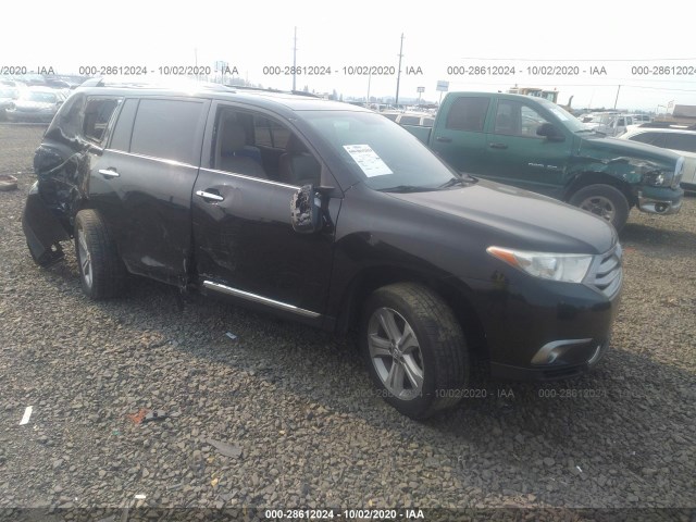 TOYOTA HIGHLANDER 2013 5tddk3eh1ds202232