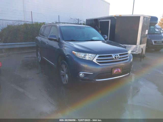 TOYOTA HIGHLANDER 2013 5tddk3eh1ds213456