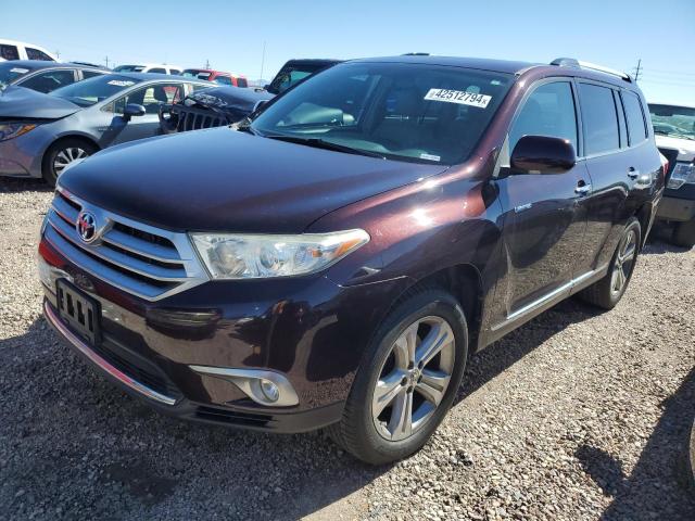 TOYOTA HIGHLANDER 2013 5tddk3eh1ds222593