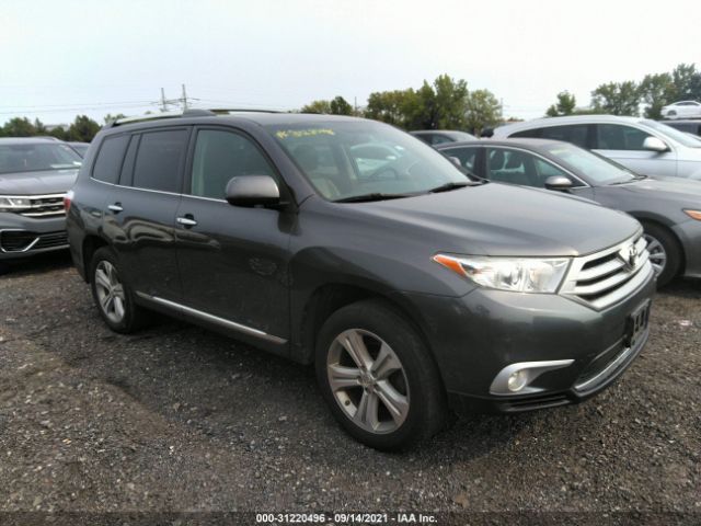 TOYOTA HIGHLANDER 2013 5tddk3eh1ds228975