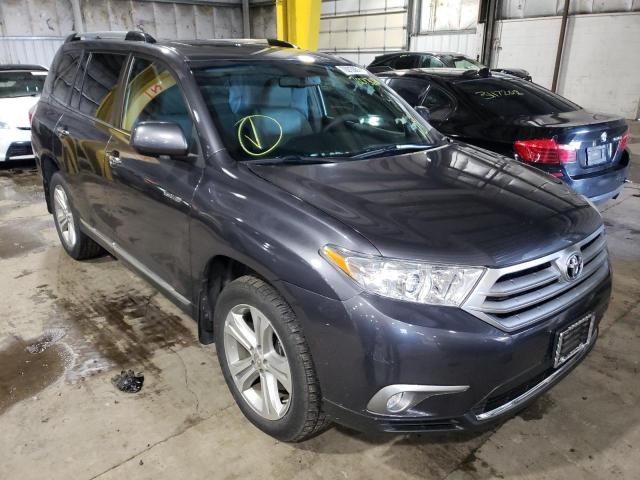 TOYOTA HIGHLANDER 2013 5tddk3eh1ds243234