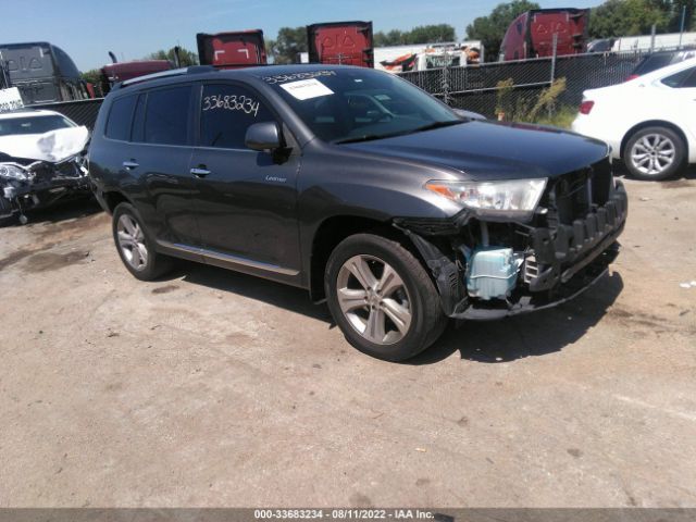 TOYOTA HIGHLANDER 2013 5tddk3eh1ds278811