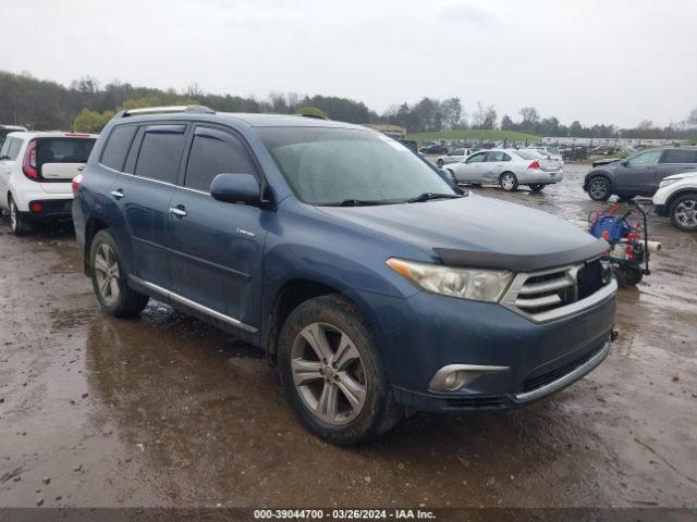 TOYOTA HIGHLANDER 2011 5tddk3eh2bs047445