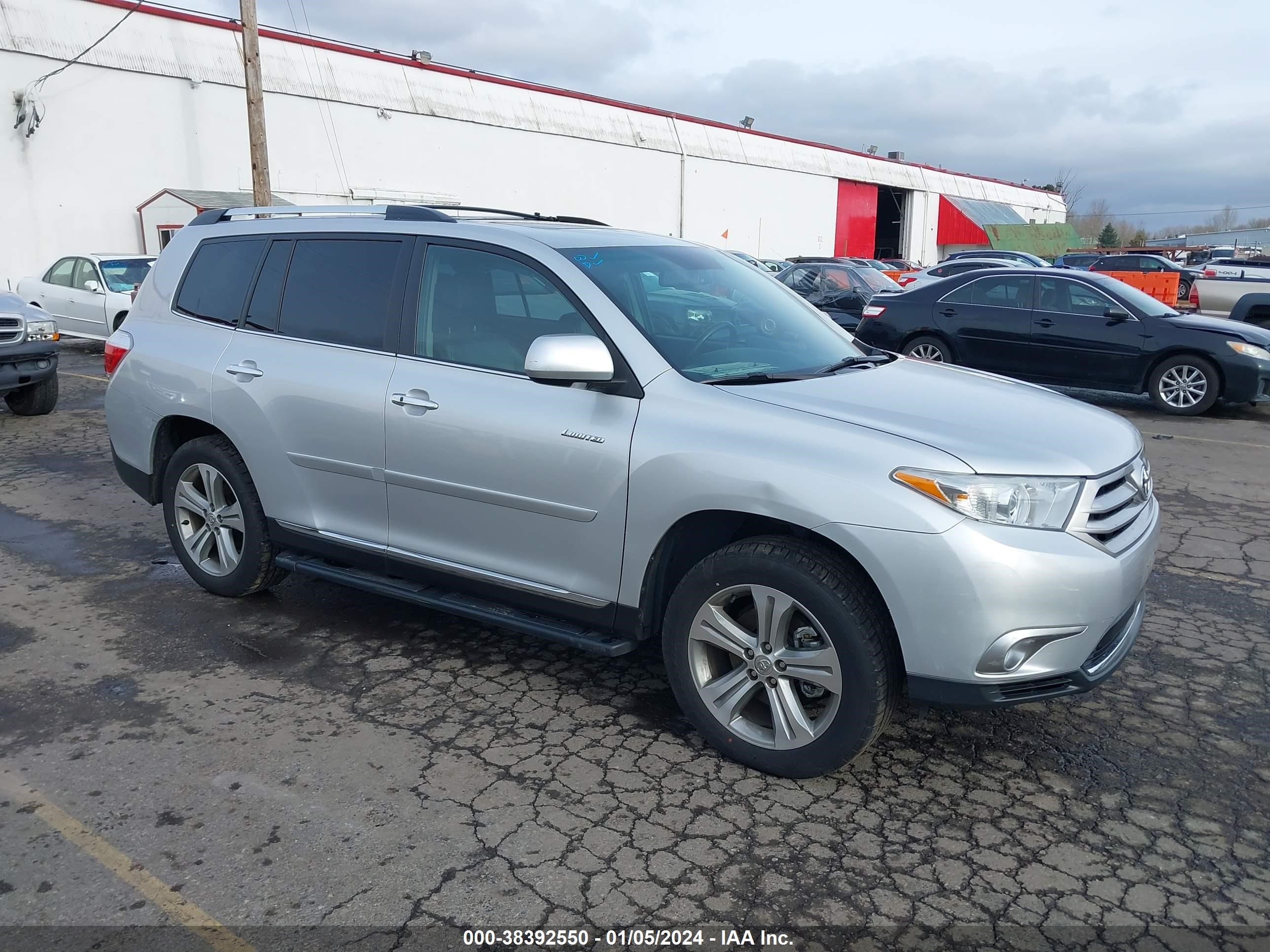 TOYOTA HIGHLANDER 2011 5tddk3eh2bs051088