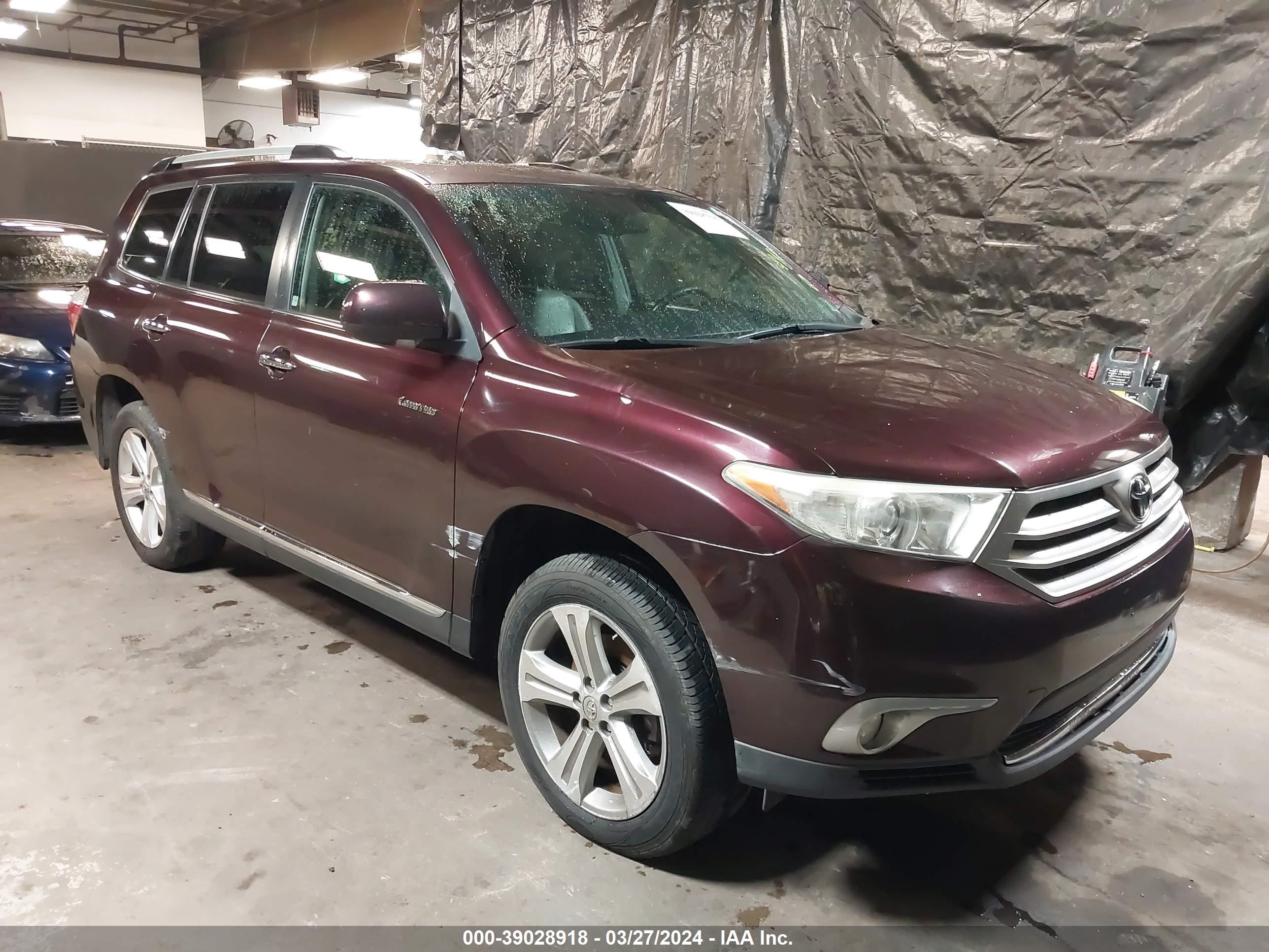 TOYOTA HIGHLANDER 2011 5tddk3eh2bs059000