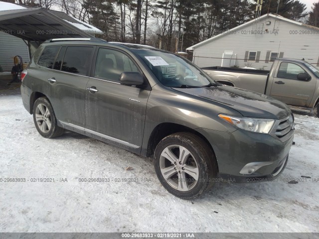 TOYOTA HIGHLANDER 2011 5tddk3eh2bs069770