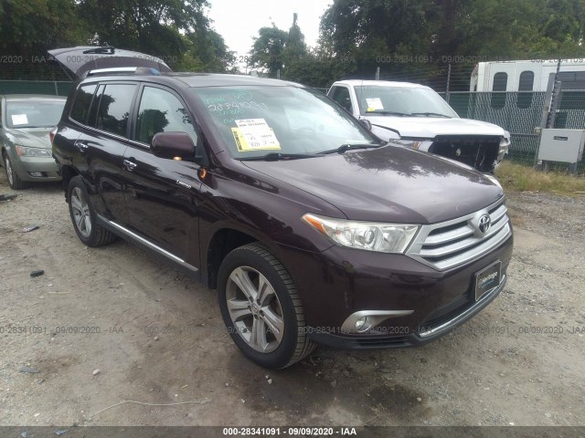 TOYOTA HIGHLANDER 2011 5tddk3eh2bs081840