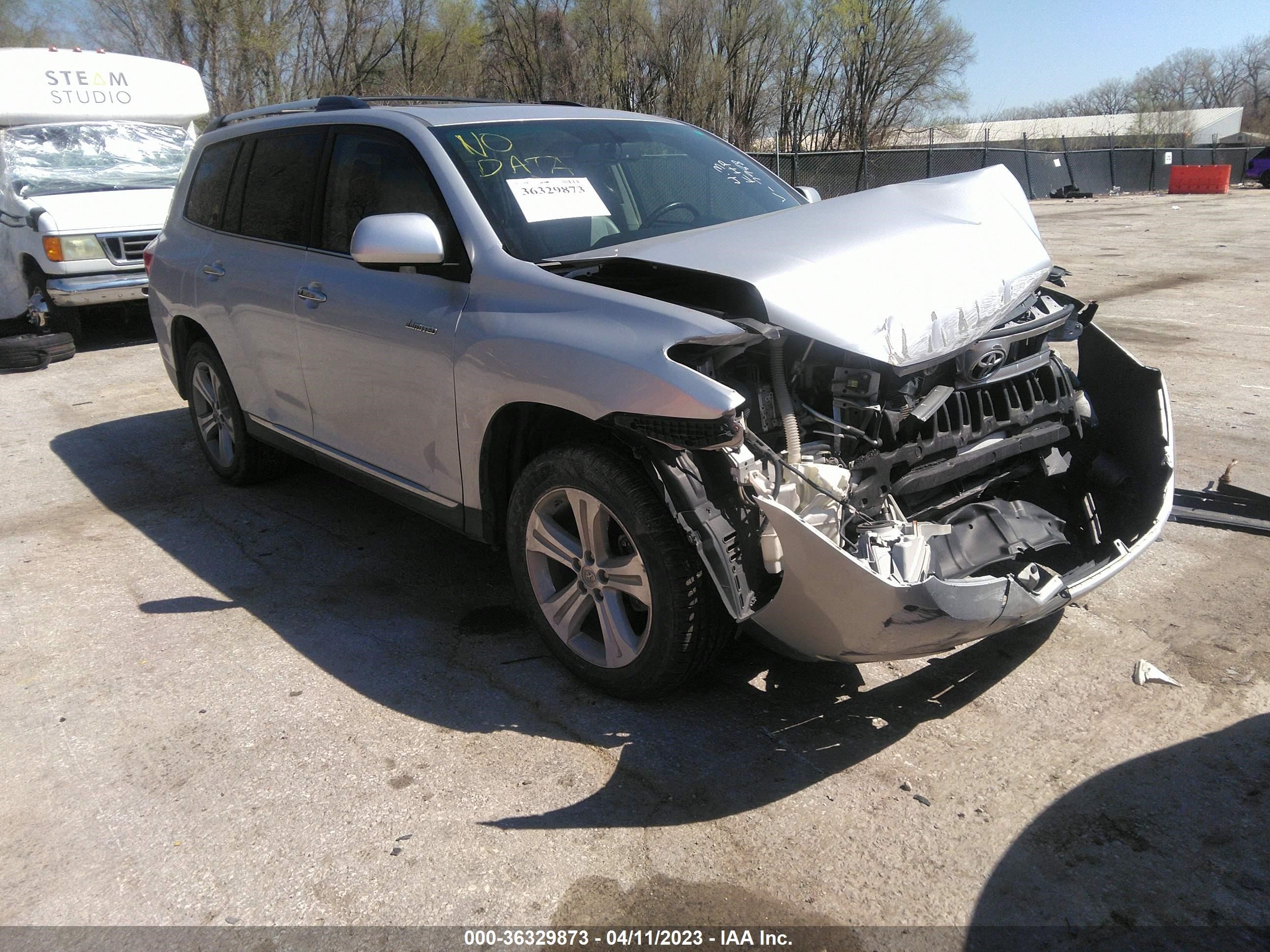 TOYOTA HIGHLANDER 2012 5tddk3eh2cs097988