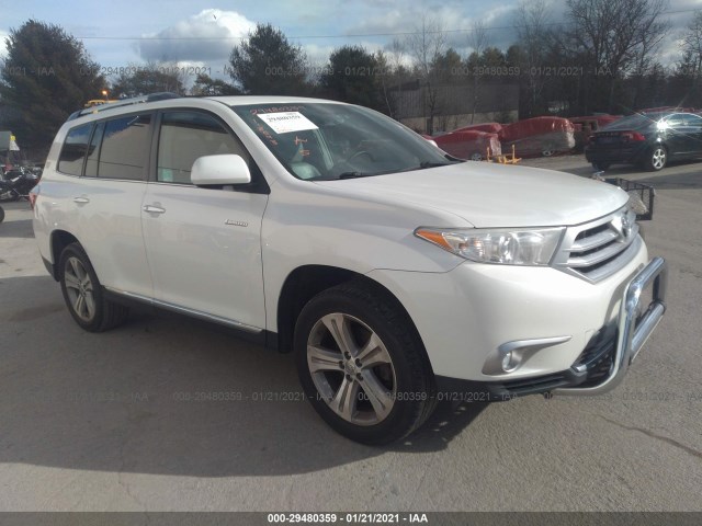 TOYOTA HIGHLANDER 2012 5tddk3eh2cs136692