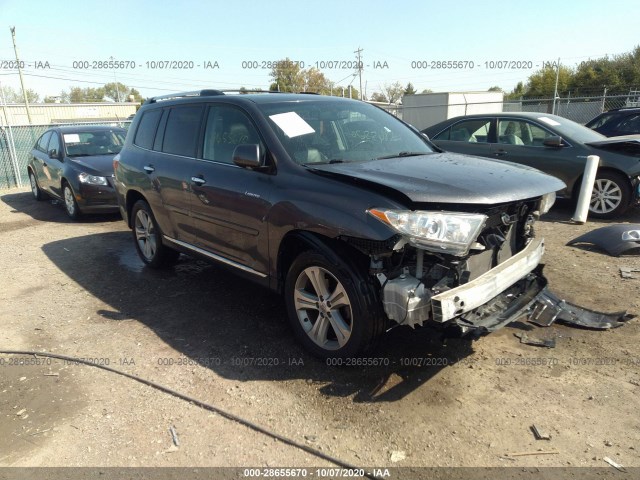 TOYOTA HIGHLANDER 2012 5tddk3eh2cs149555