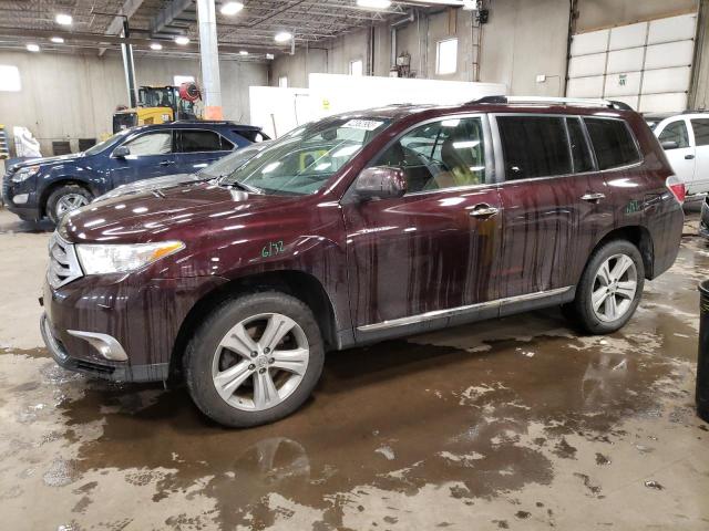 TOYOTA HIGHLANDER 2012 5tddk3eh2cs158837