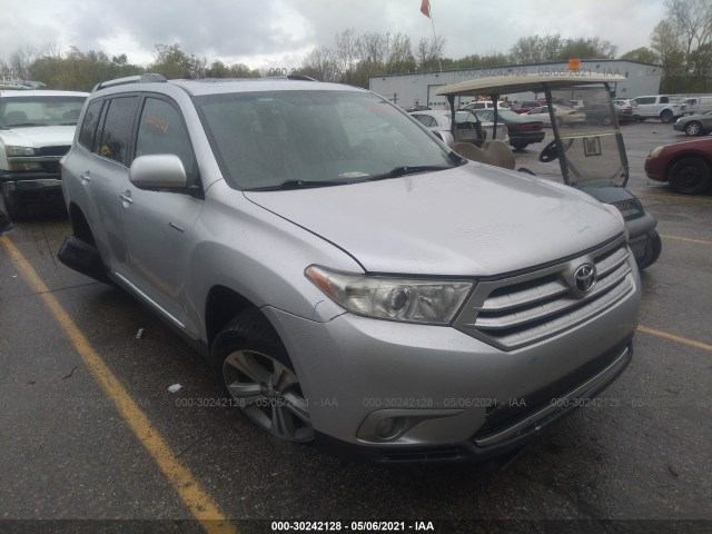 TOYOTA HIGHLANDER 2013 5tddk3eh2ds197316