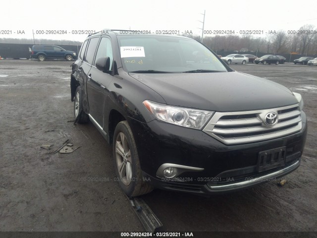 TOYOTA HIGHLANDER 2013 5tddk3eh2ds232498